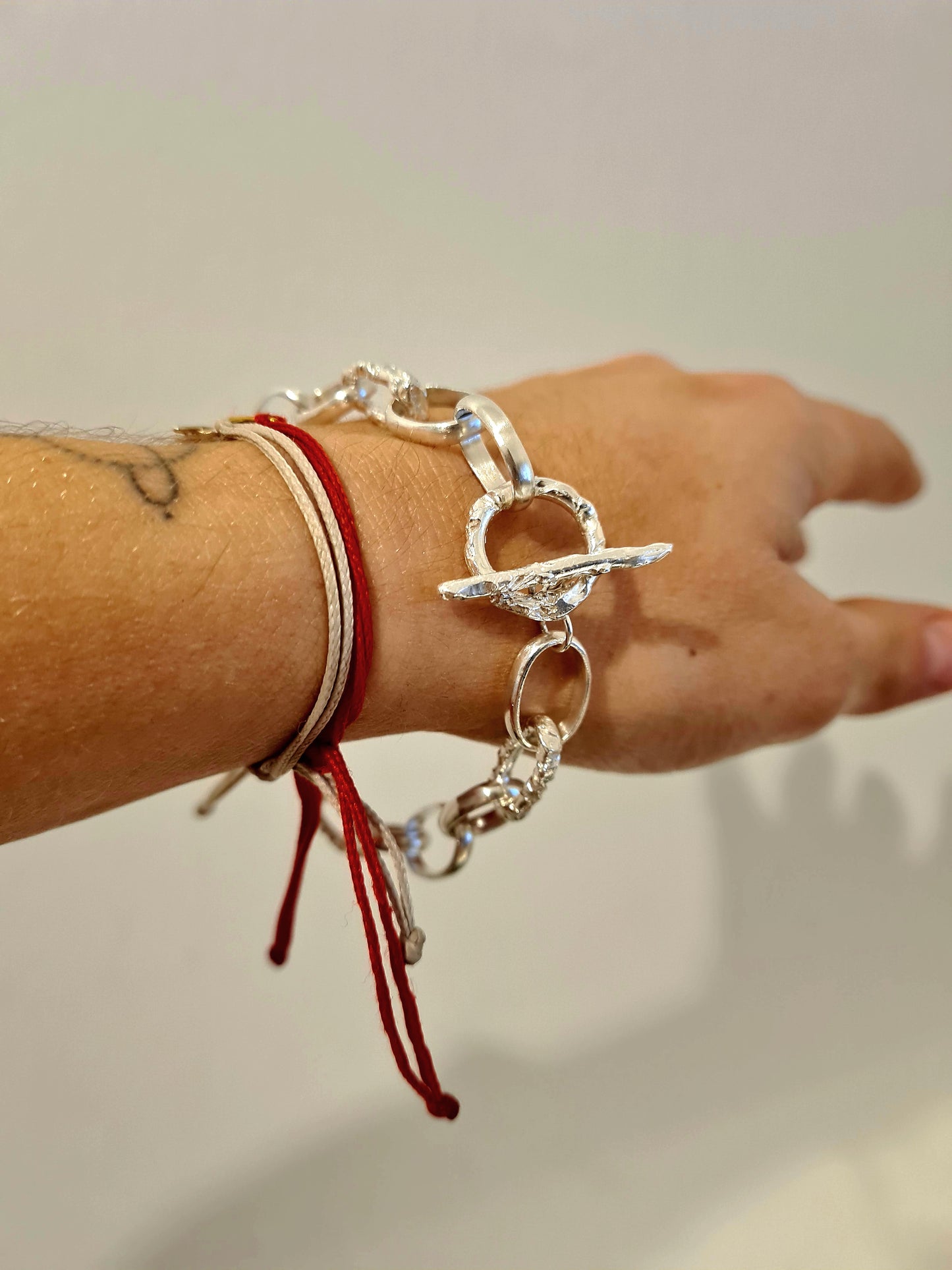 T Bracelet Silver