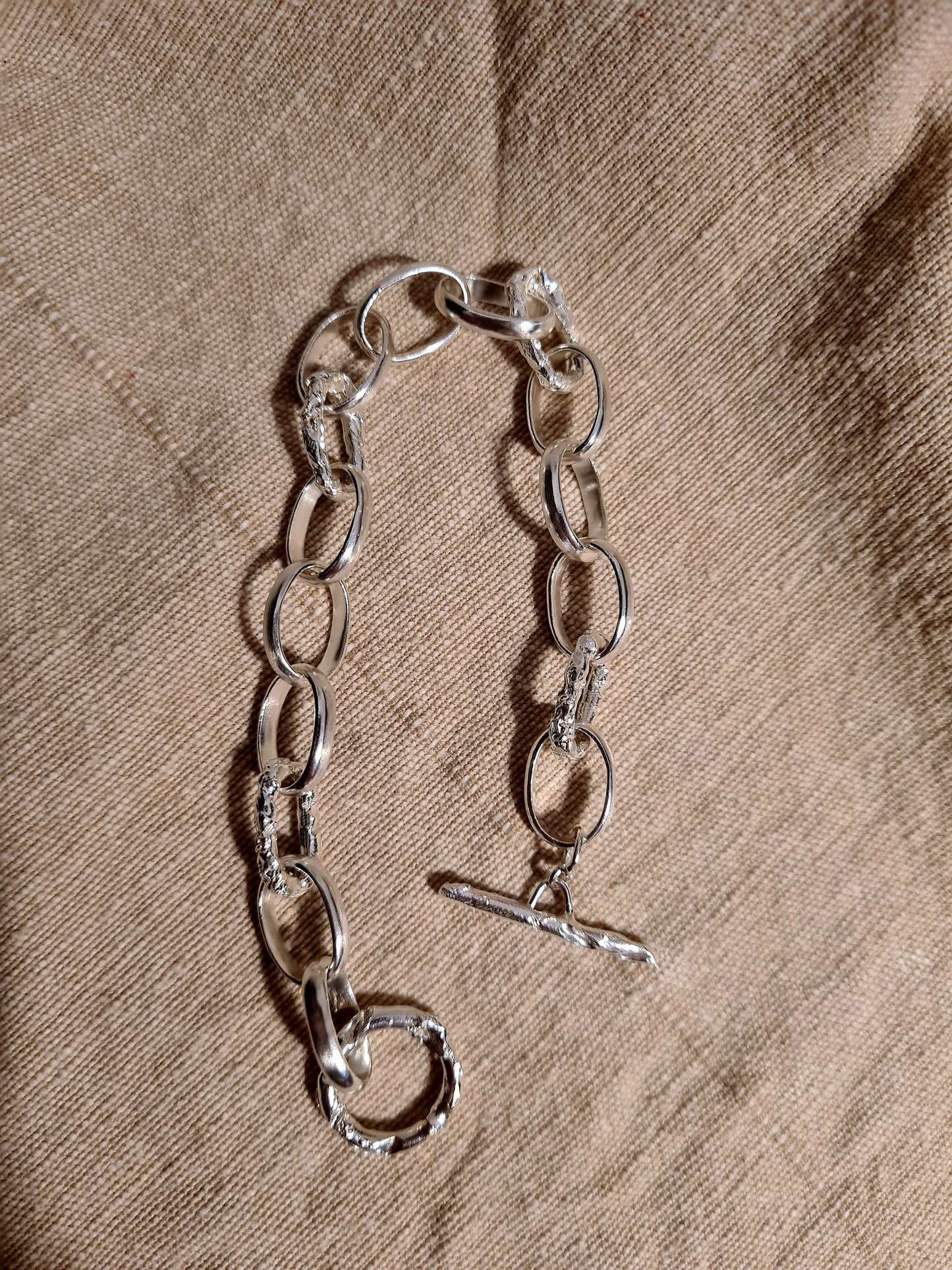T Bracelet Silver