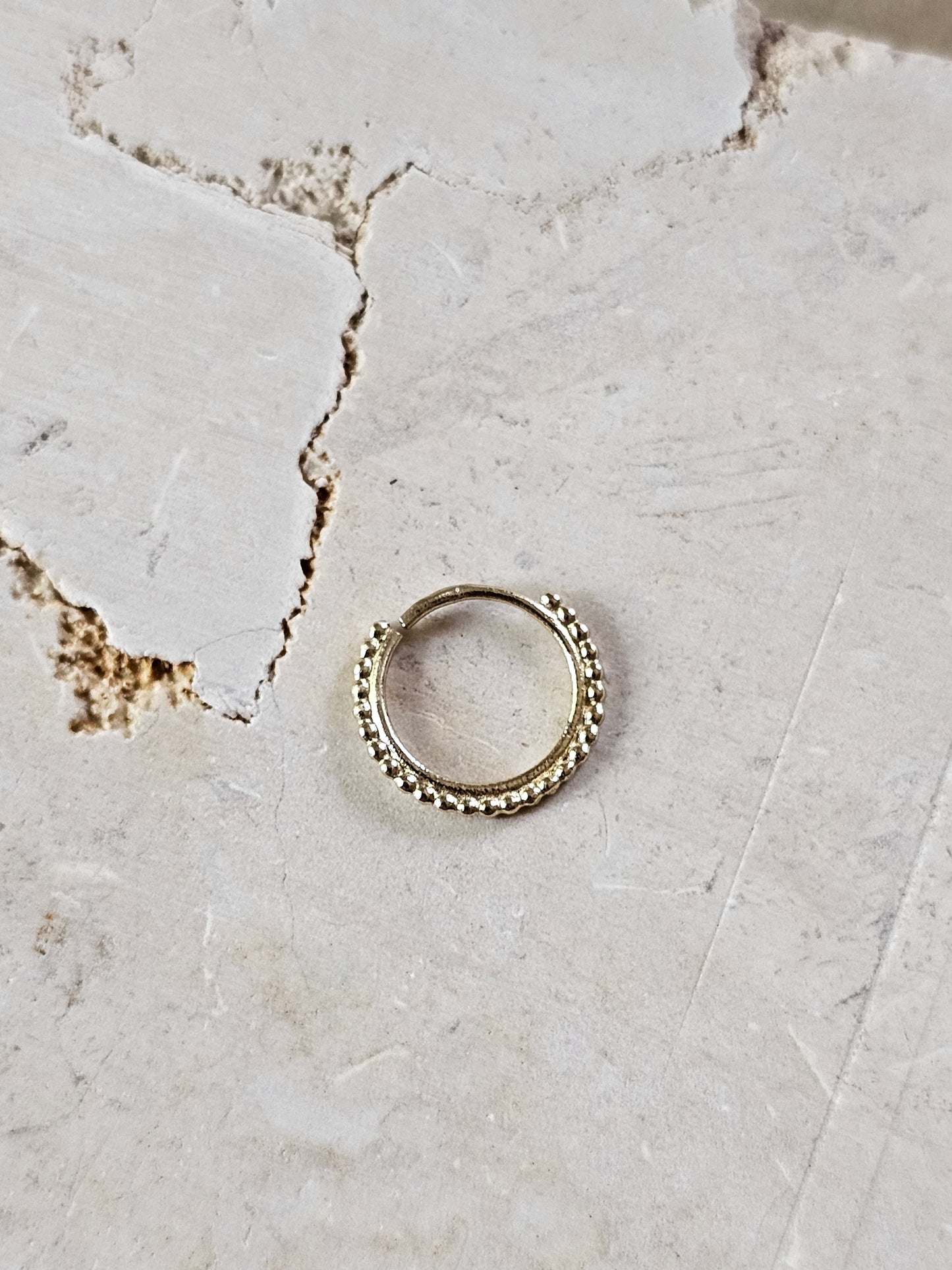 Tribal Nose Ring 14K