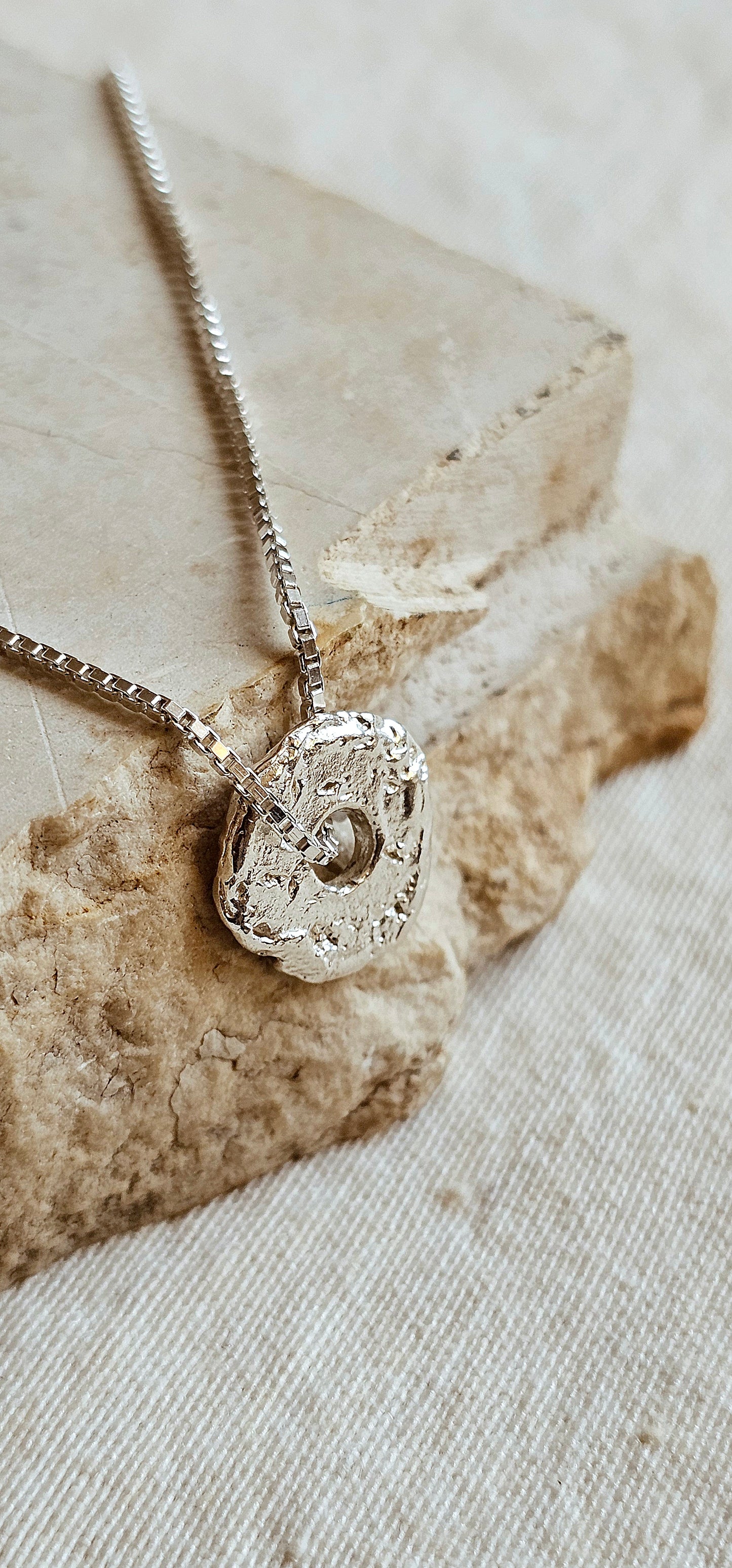 Asimon Necklace Silver