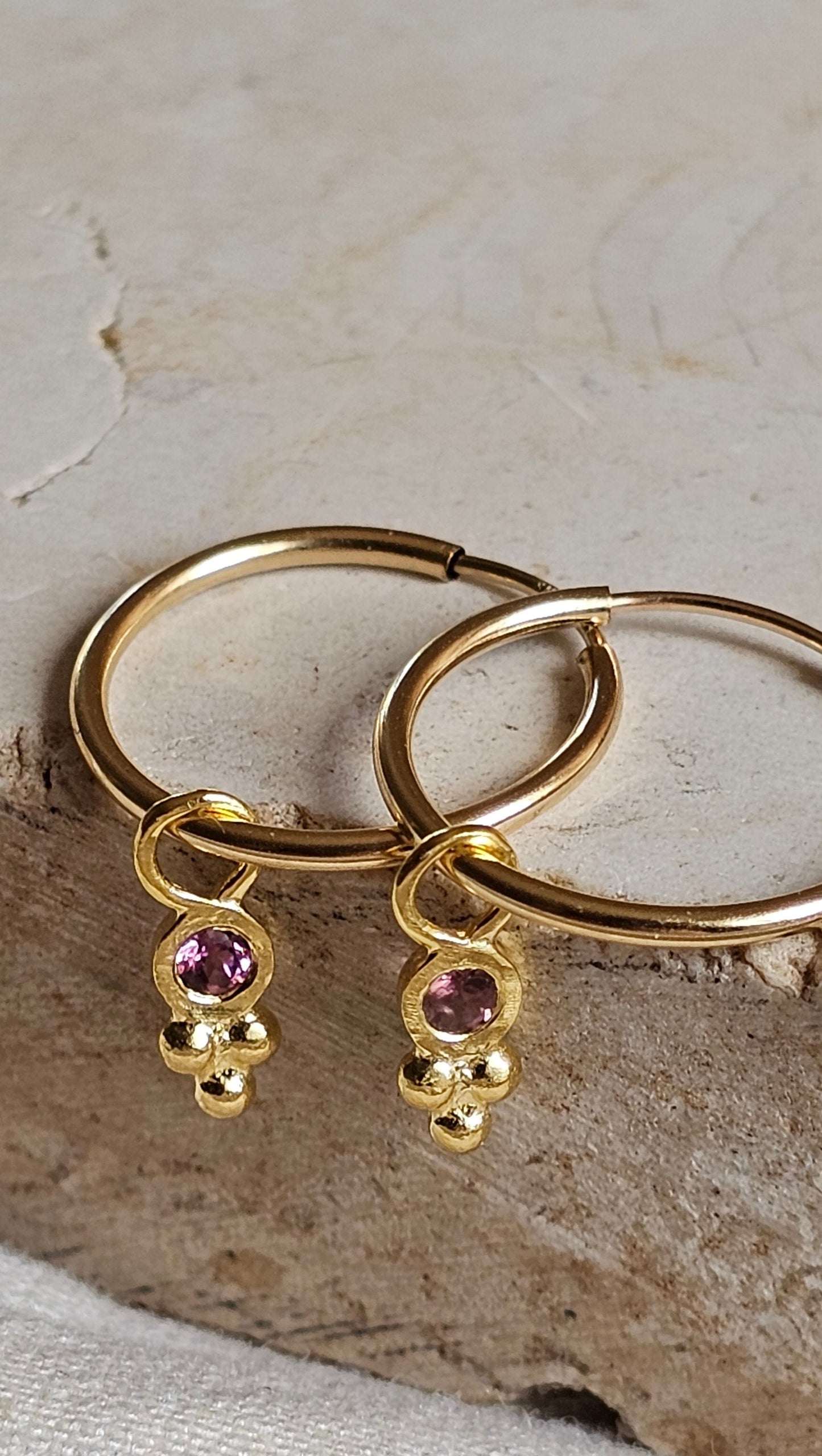 Talisman Hoops Gold-Filled