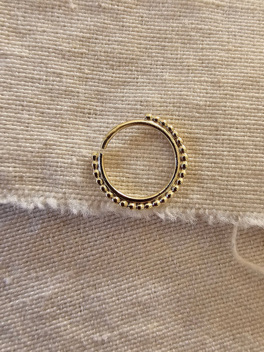 Tribal Nose Ring 14K