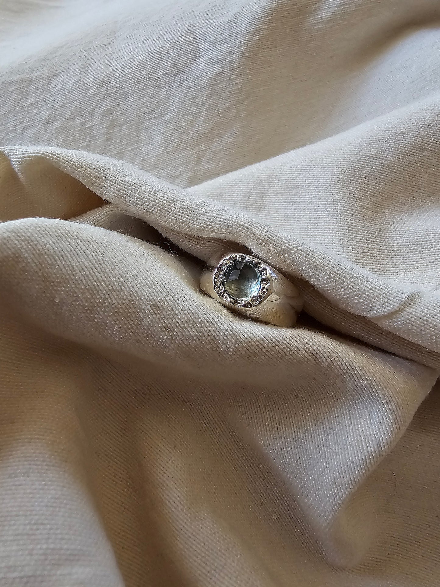 Signet Pinky Ring with Onyx Silver