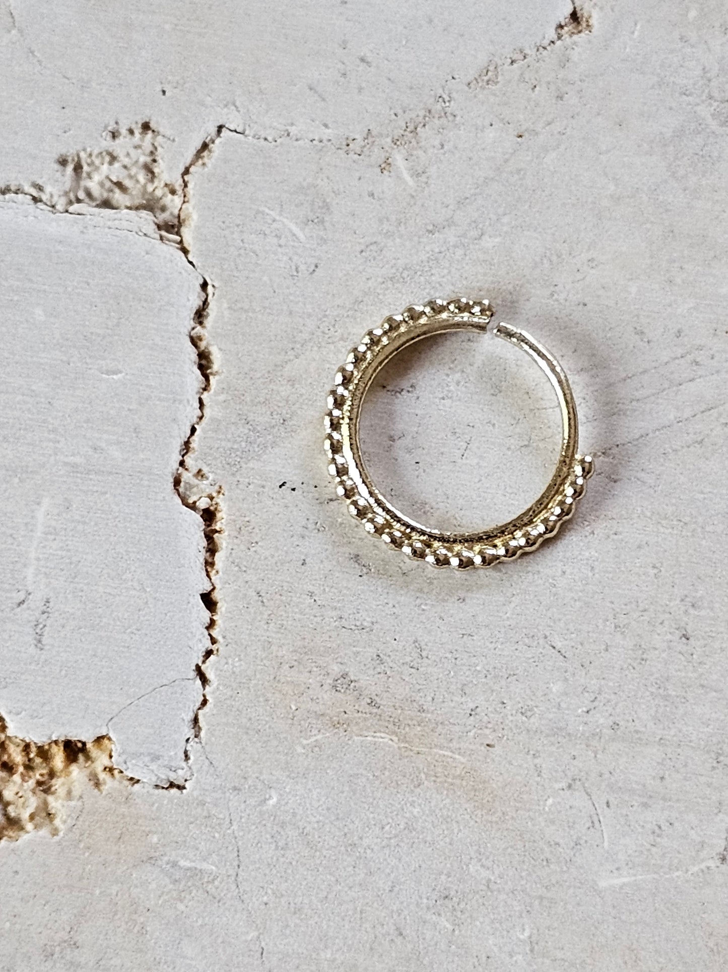 Tribal Nose Ring 14K