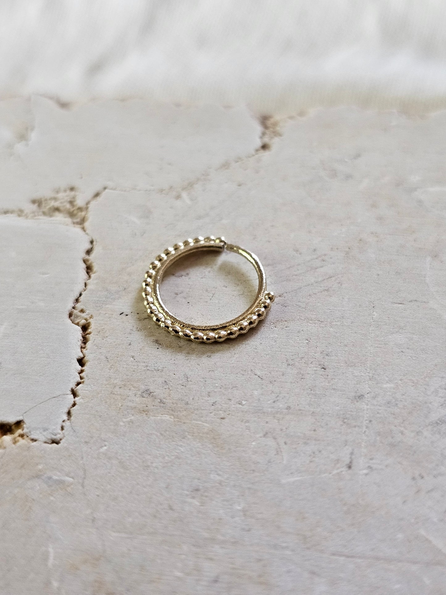 Tribal Nose Ring 14K