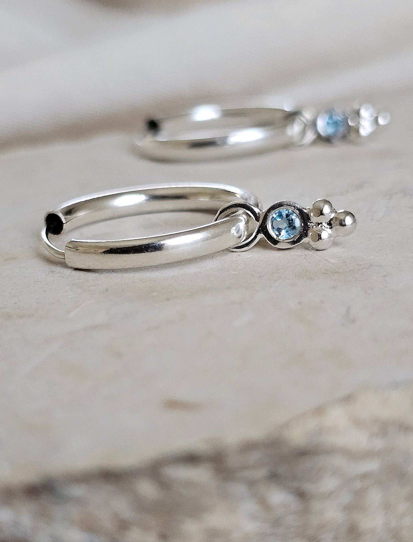 Talisman Hoops Silver