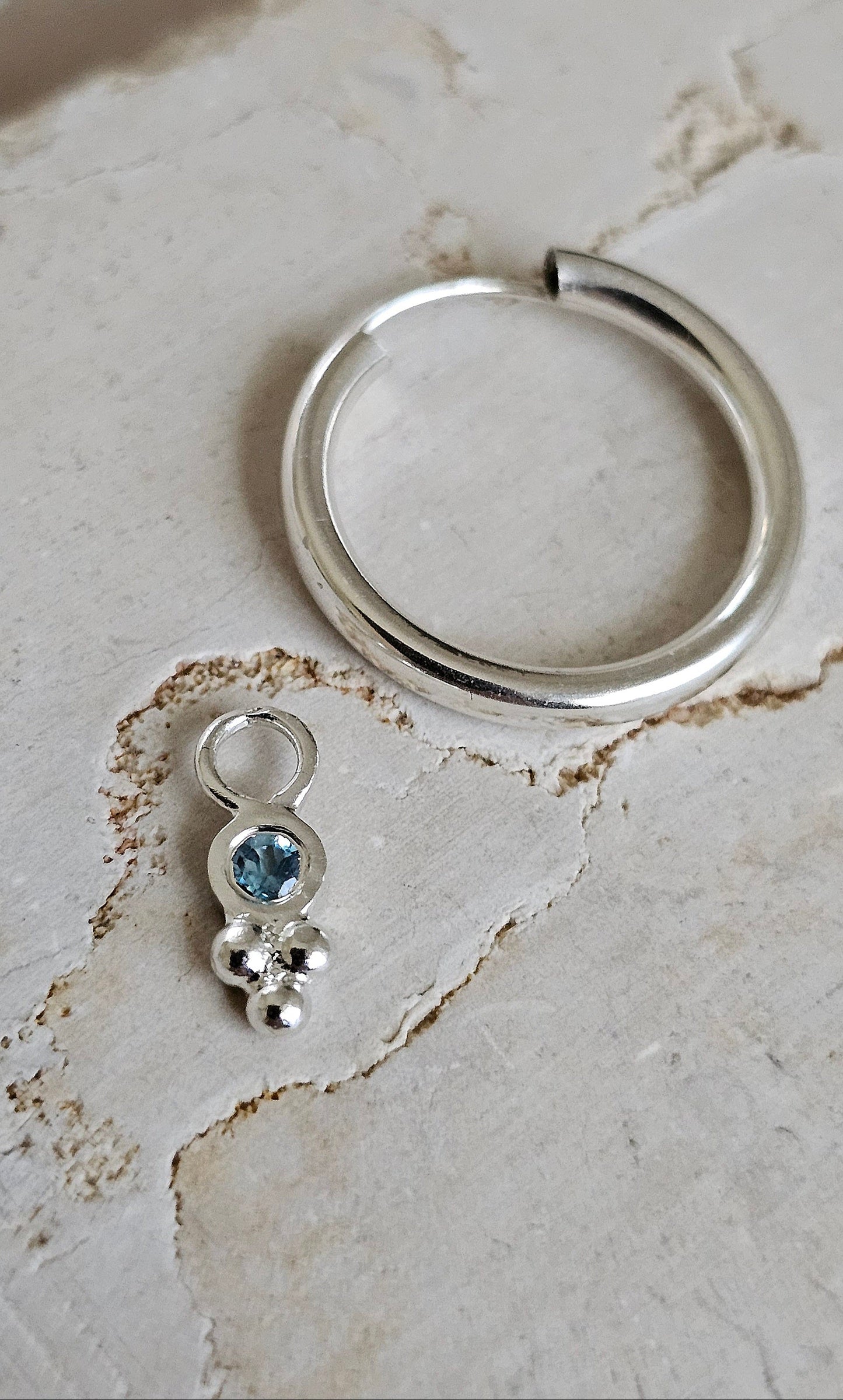 Talisman Hoops Silver