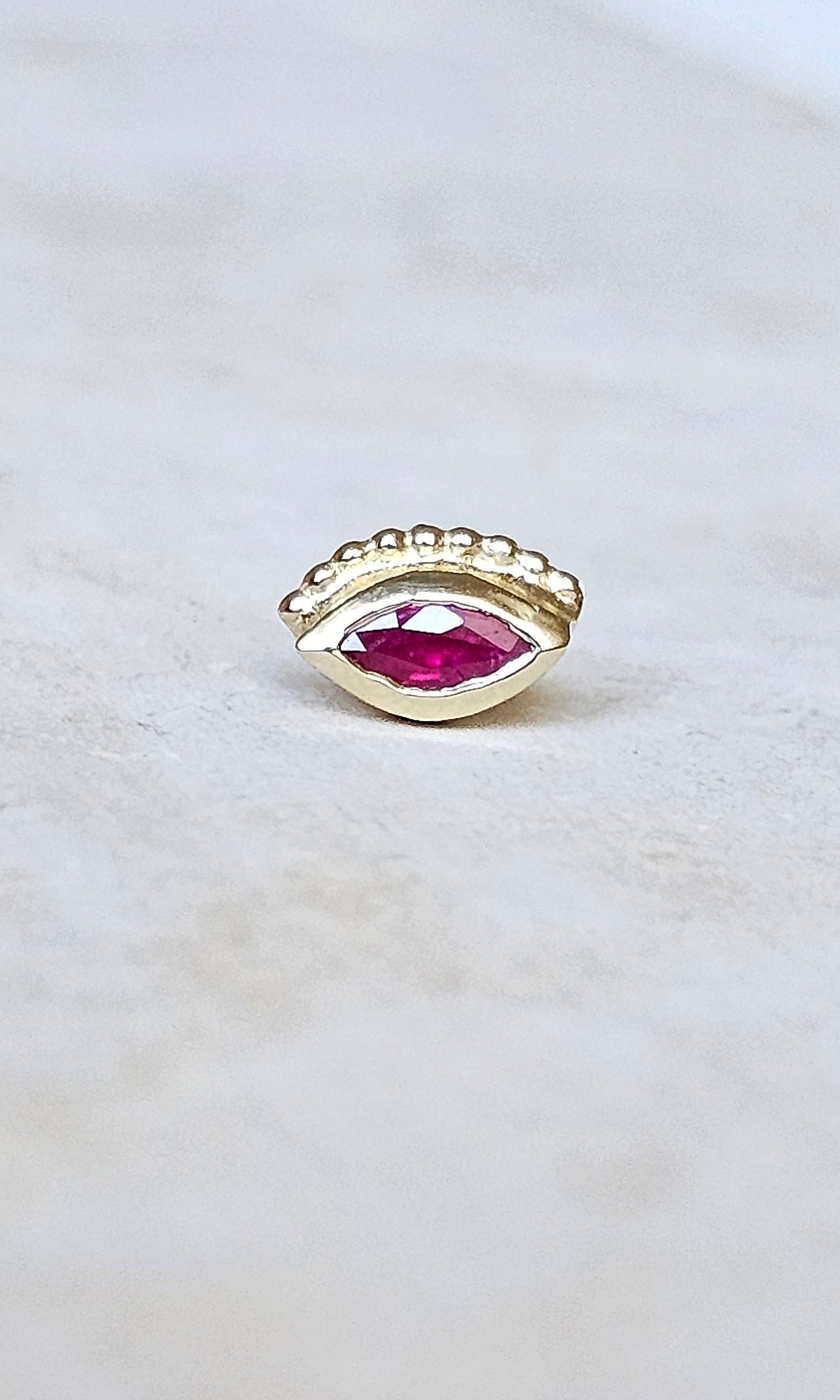 Ruby Eye 14K