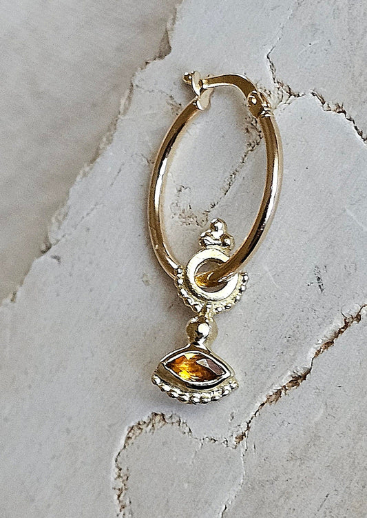 Nefertiti Hoop 14K