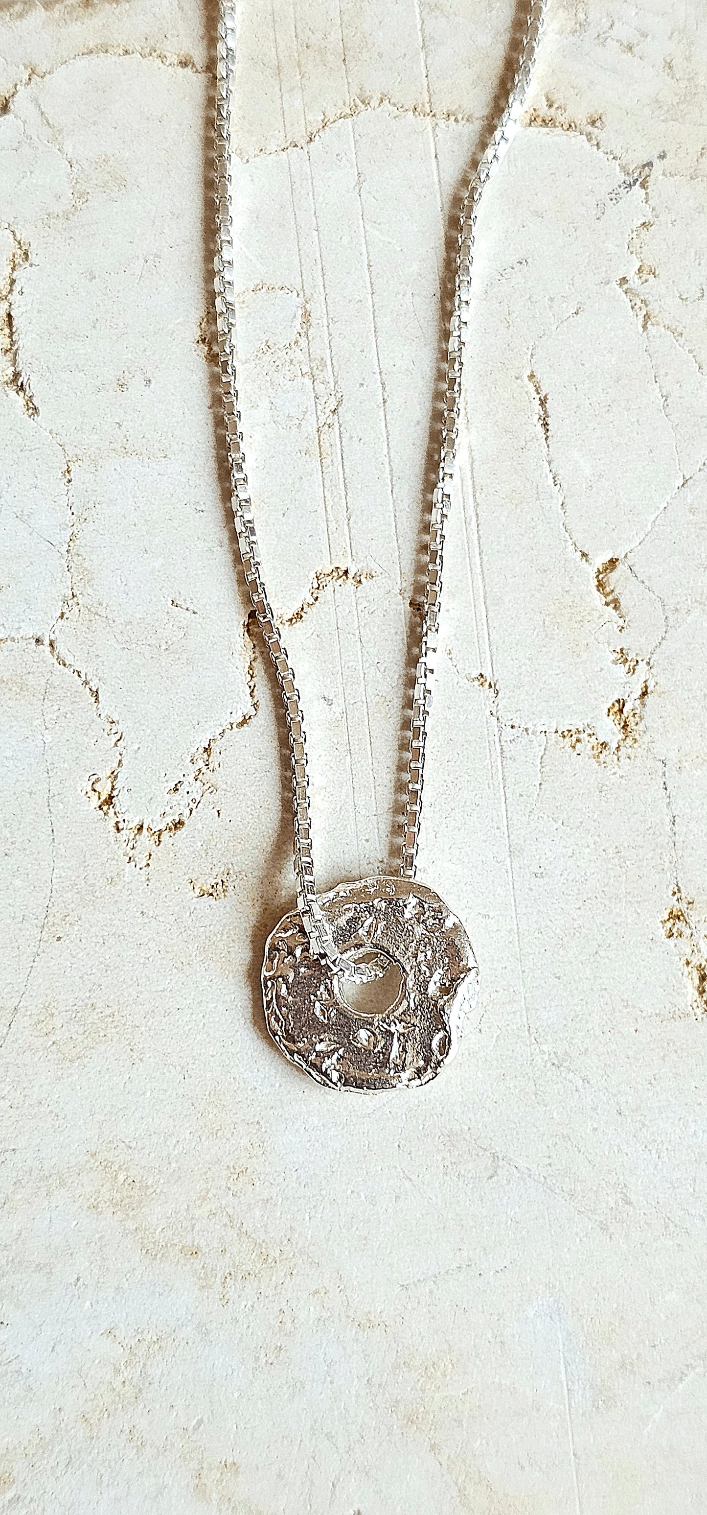 Asimon Necklace Silver