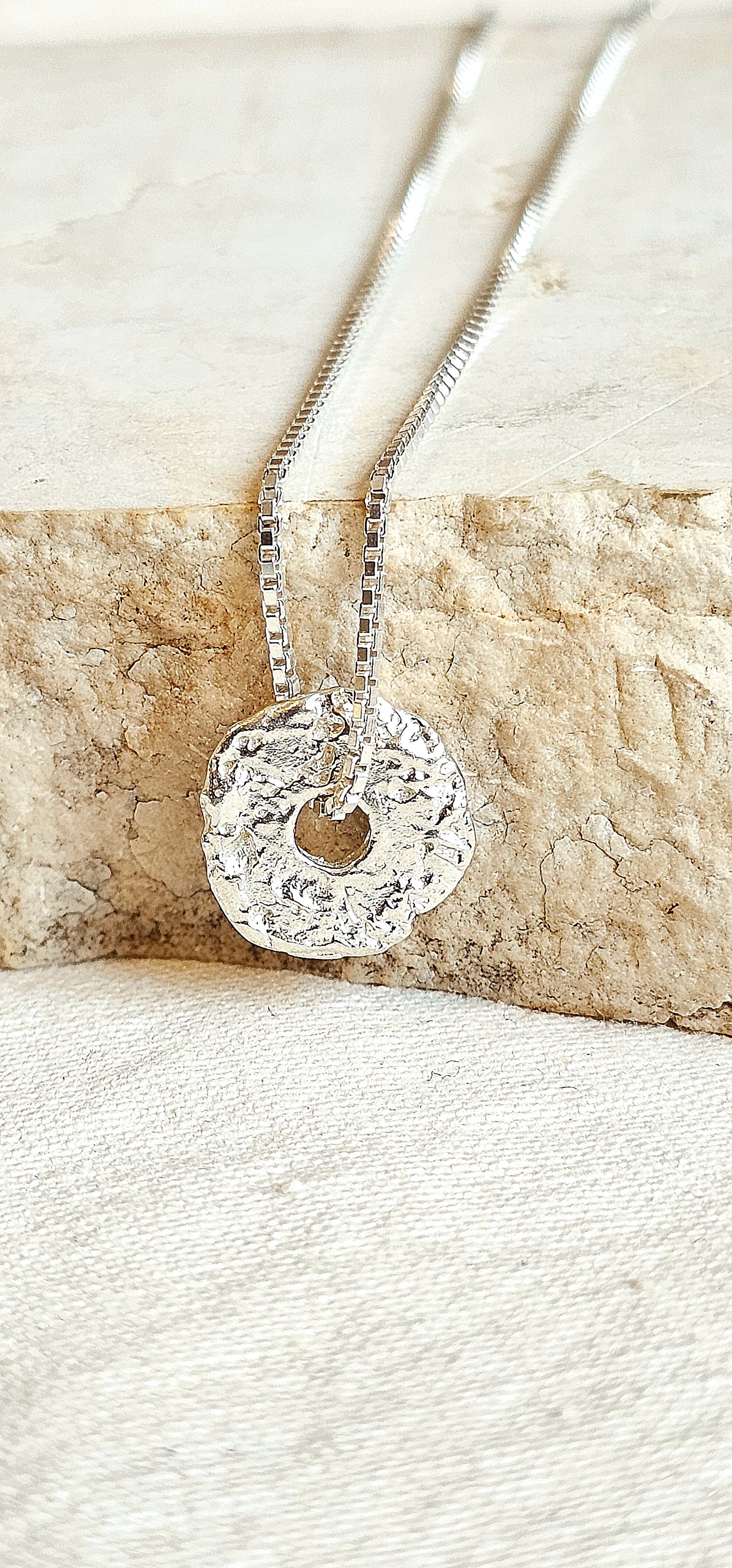 Asimon Necklace Silver