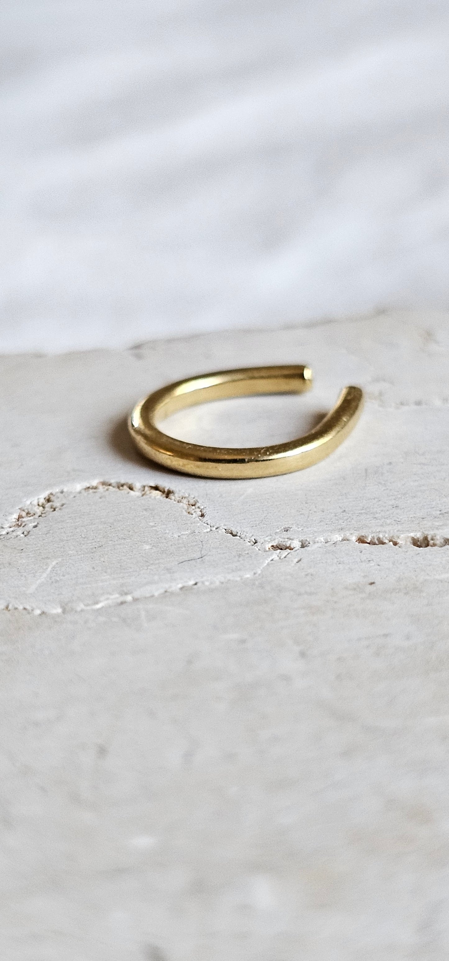 Smooth Cuff Gold Plated