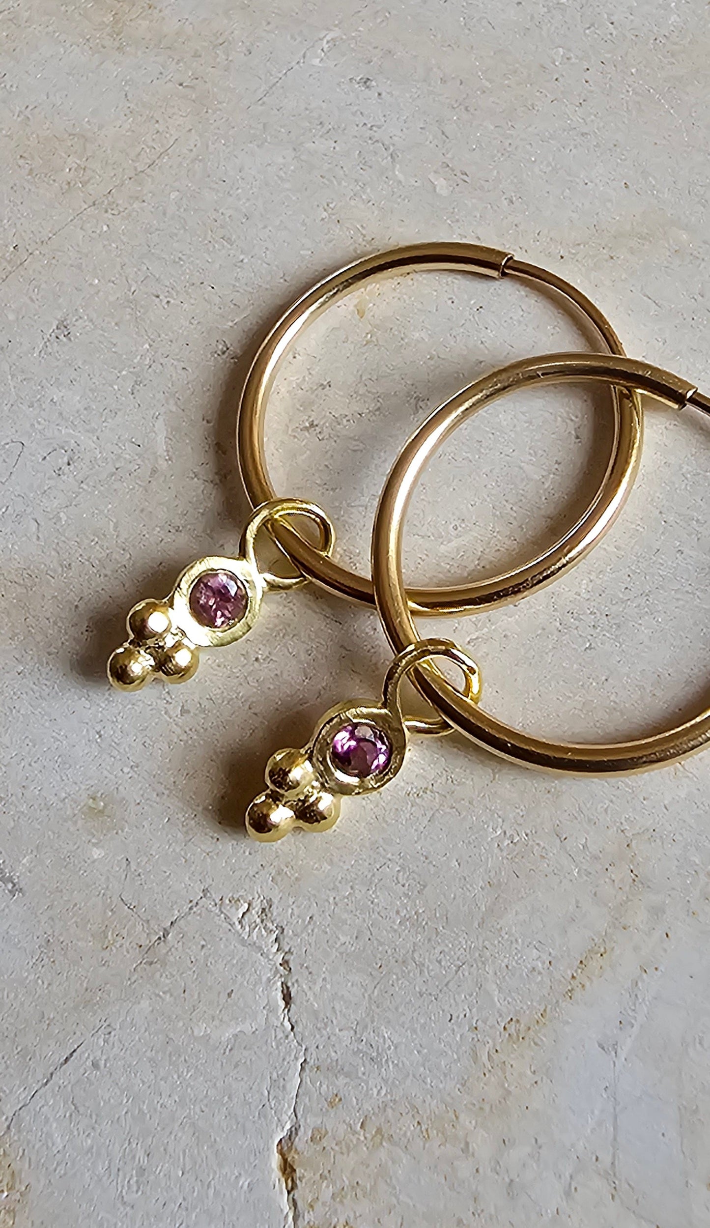 Talisman Hoops Gold-Filled