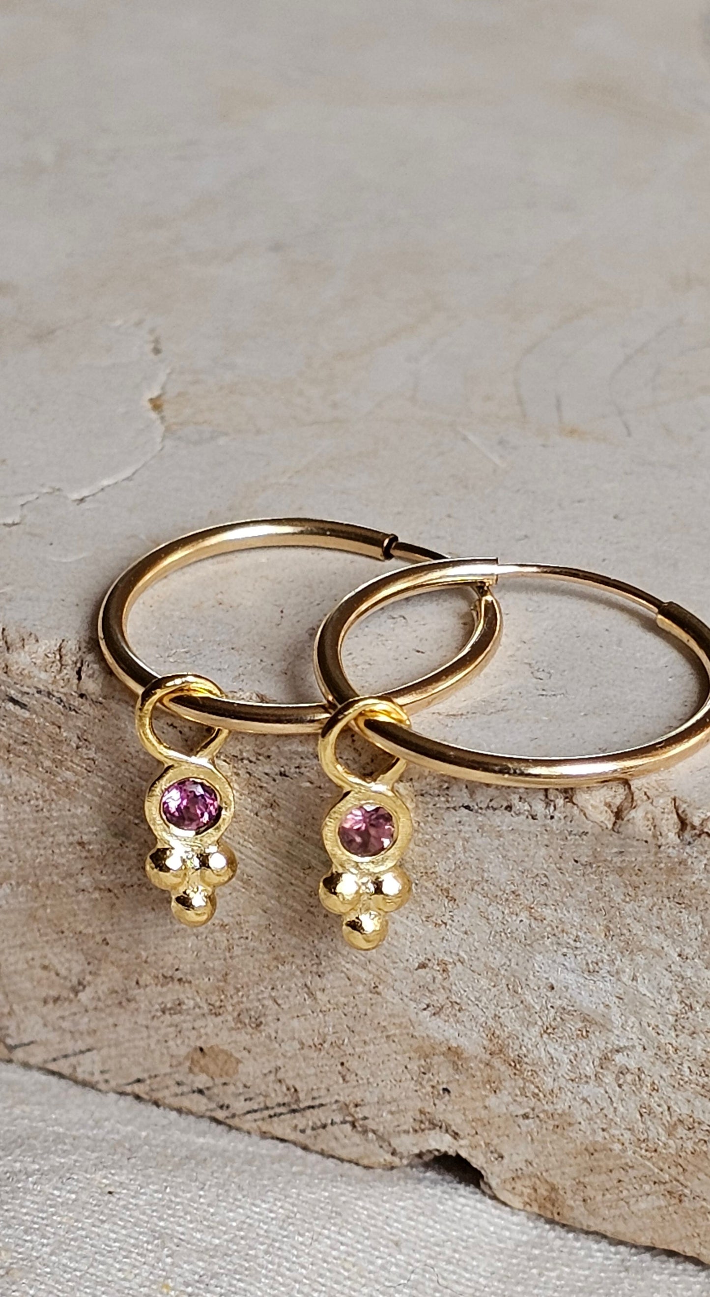Talisman Hoops Gold-Filled