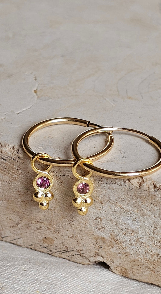 Talisman Hoops Gold-Filled