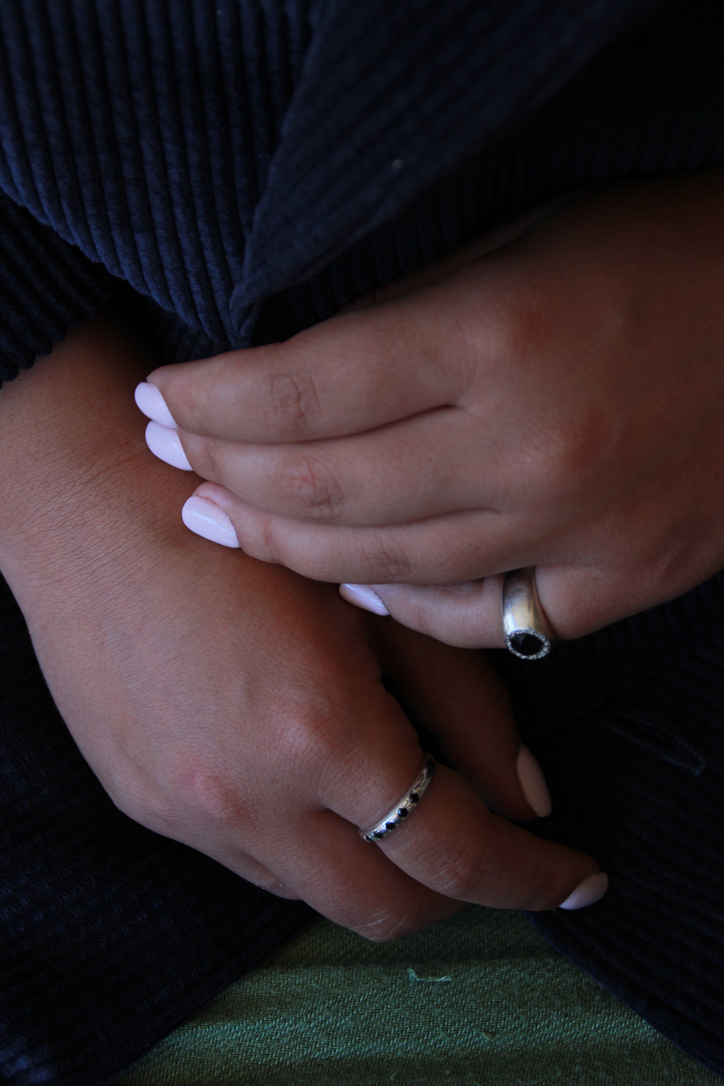 Signet Pinky Ring with Onyx Silver